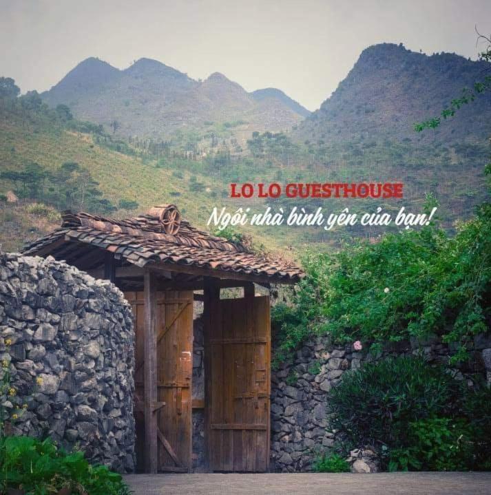 Lo Lo Homestay & Cafe Meo Vac Экстерьер фото