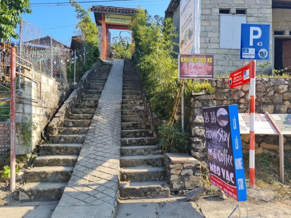 Lo Lo Homestay & Cafe Meo Vac Экстерьер фото